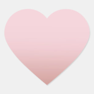Sticker Cœur Modèle vierge Rose Gold Tendance Ajoutez votre tex