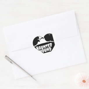 Sticker Cœur monticule hantée