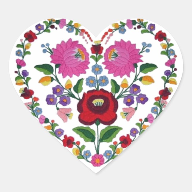 Sticker Cœur OPUS CHANGEABLE COEUR hongrois (Devant)