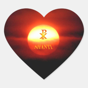 STICKER CŒUR PAX SHANTI