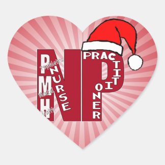 Sticker Cœur PÈRE NOËL PMH-NP BigRed