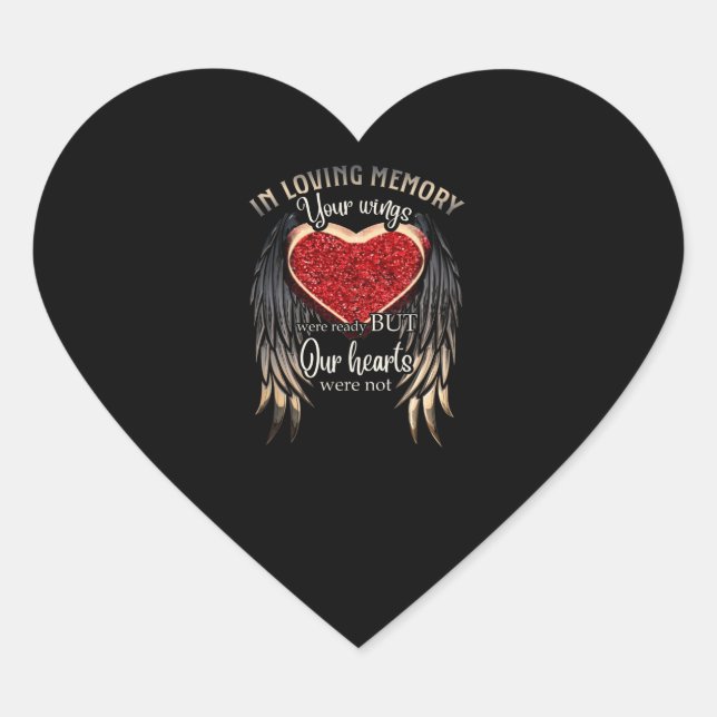 Sticker Cœur Personnalité de Your Wings (Devant)