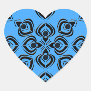 Sticker Cœur Pique