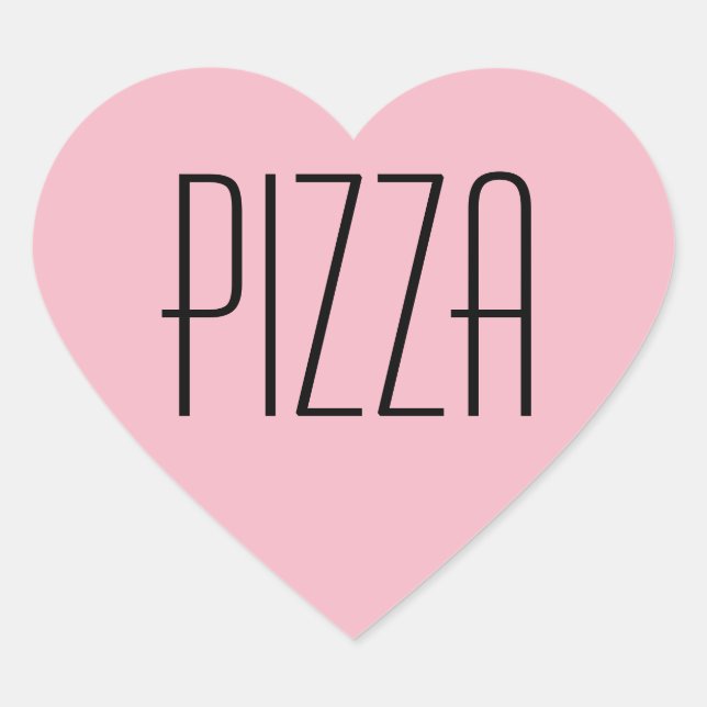 Sticker Coeur Pizza (Devant)