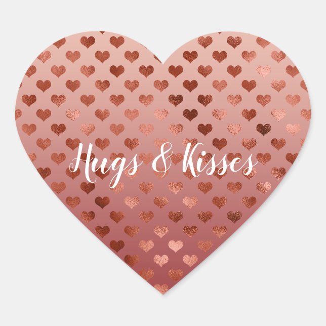 Sticker Cœur Red Hearts Ombre (Devant)