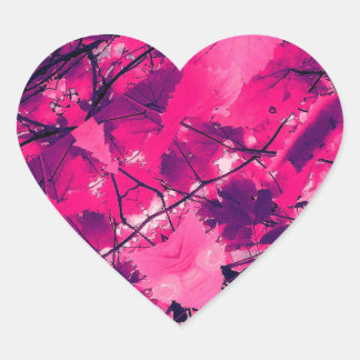 Sticker Cœur Rêve romantique