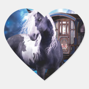 Sticker Cœur Rêves Tsiganes