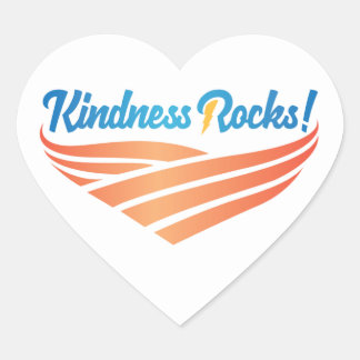 Sticker Coeur Rocks Kindness
