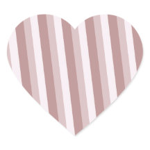 Romantique Mauve et rose pâle rayé