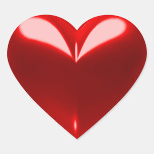 Sticker Cœur Rouge du coeur