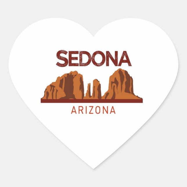 STICKER CŒUR SEDONA (Devant)