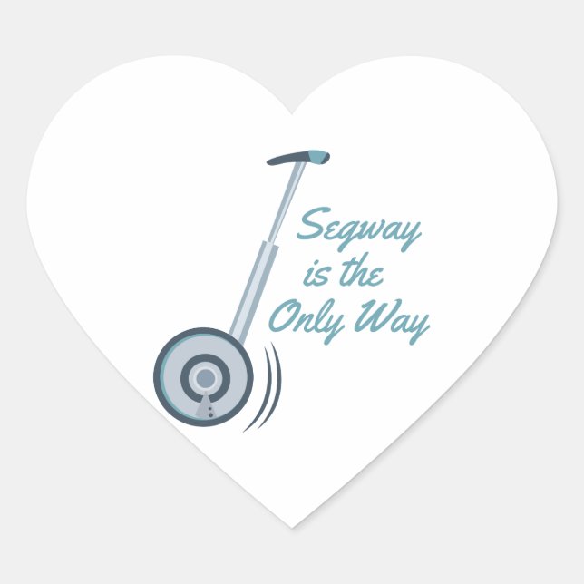 Sticker Cœur Segway (Devant)