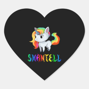 Sticker Cœur Shantell Unicorn
