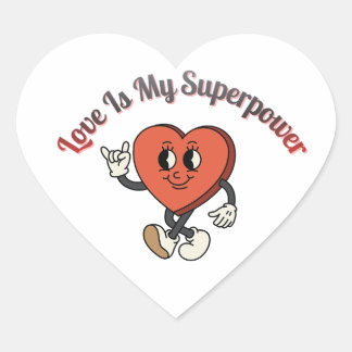 Sticker Cœur Sois Mienne 2026 – Typographie d'amour de la Saint