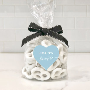 Sticker Cœur Son bonbon de mariage personnalisé préféré