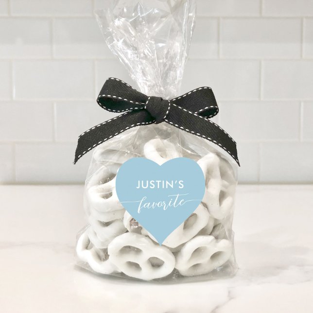 Sticker Cœur Son bonbon de mariage personnalisé préféré (Créateur téléchargé)