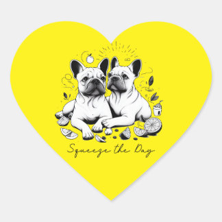 Sticker Cœur Squeeze Le Jour