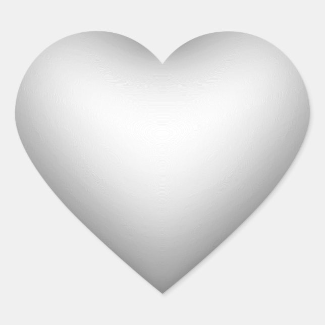 Sticker Cœur Symbole coeur 3D Ombre (Devant)