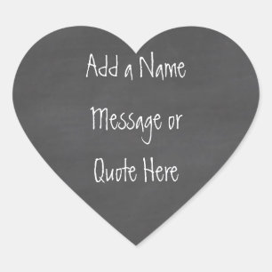 Sticker Cœur Tableau de bord PersonnaliserABLES