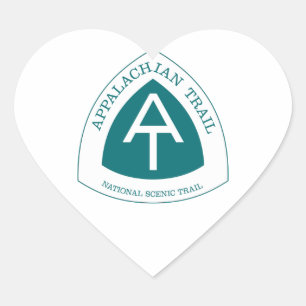 Sticker Cœur Traînée appalachienne
