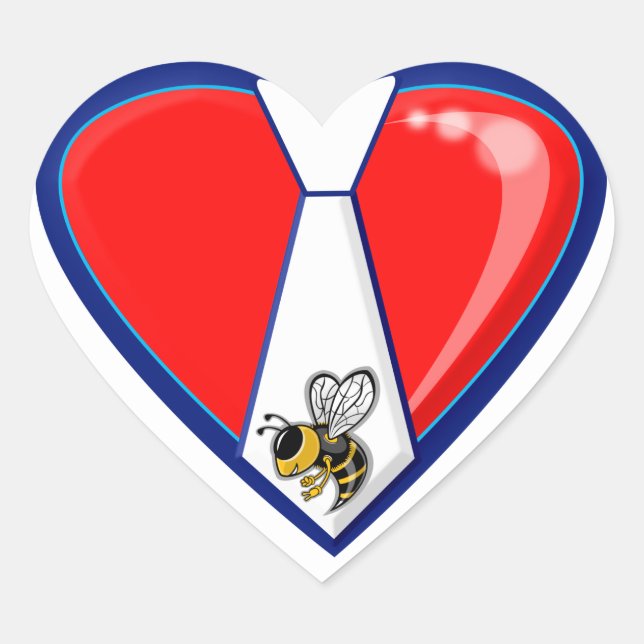 STICKER CŒUR TYBEE LOVE (Devant)