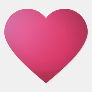 Sticker Cœur Un coeur rouge