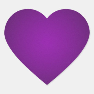 Sticker Cœur Vignette violet-noir gris