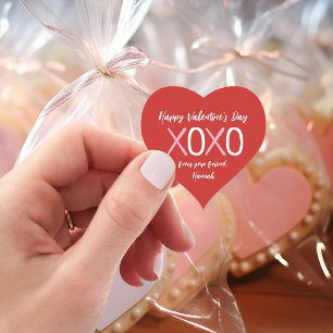 Sticker Cœur XOXO Heart Kids Classe Saint Valentin