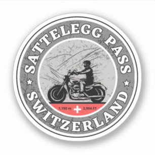 Sticker col de Sattelegg circuit moto suisse–alpes