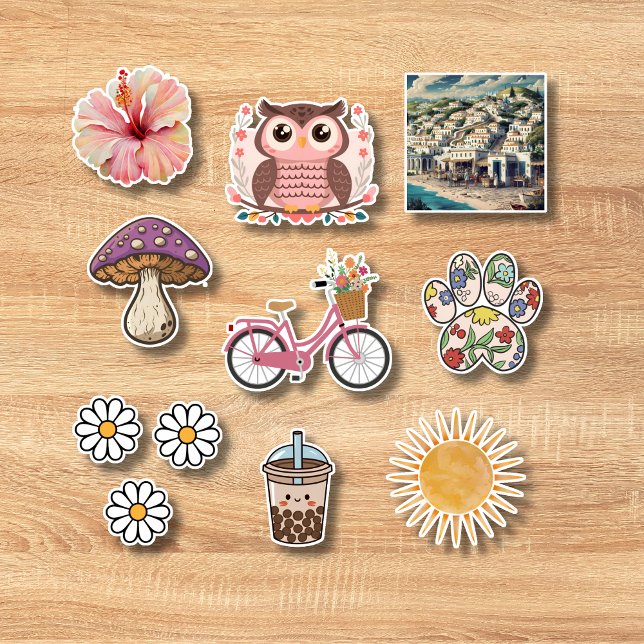 Sticker Collection d'autocollants (Créateur téléchargé)