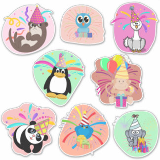 Sticker Collection Pack Animal Partie 8