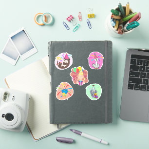 Sticker Collection Pack Animal Party 5