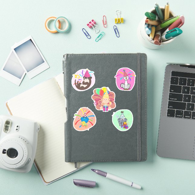 Sticker Collection Pack Animal Party 5 (Couverture iPad)