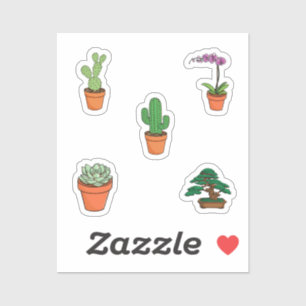 Sticker Collection plante
