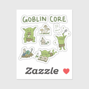Sticker Collectionneur de Bibelots de Champignons Goblinco