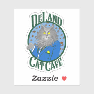 Sticker Collier Henry DeCat en bleu