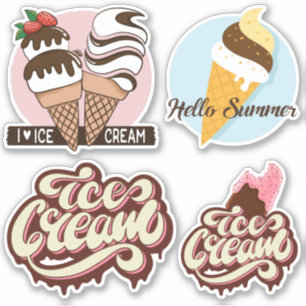 Sticker Colonnes de glace