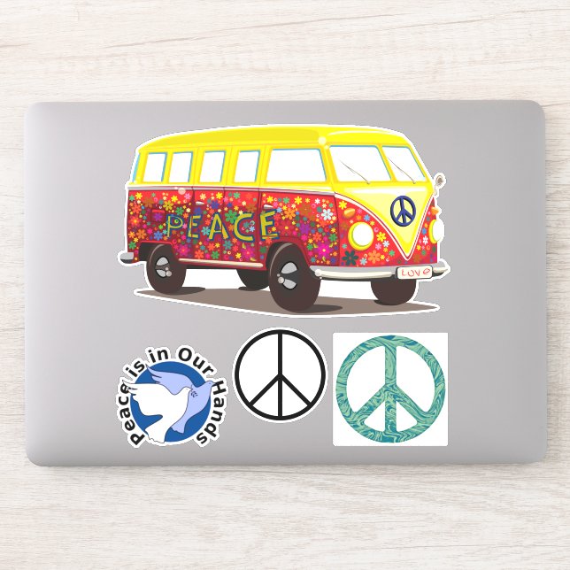 Sticker Colonnes Mondiales pour la Paix (Ordinateur)