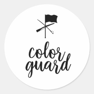Sticker Color Guard personnalisable