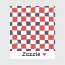 Coloré en vichy motif Cool Scrapbooking rouge