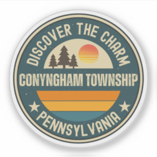 Sticker Communauté de Conyngham, Pennsylvanie