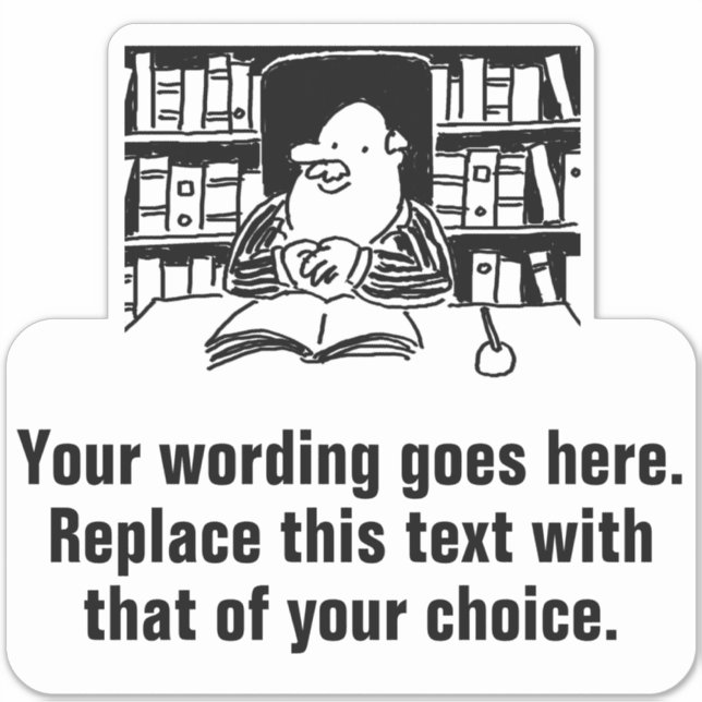 Sticker Comptable ou promotion comptable (Devant)