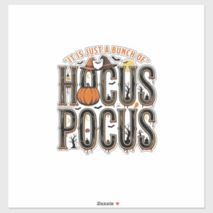 Sticker Conception de chemise de citrouille d'Halloween Ho