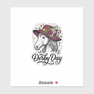 Sticker Conception de chemise de papa de cheval occidental