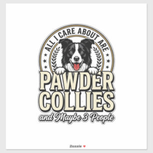 Sticker Conception de chemise drôle pour amateur de chien 