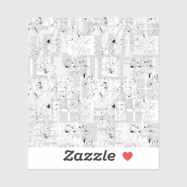 Sticker Conception de langue Un cent un (Feuille)