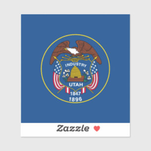 Sticker Conception de l'indicateur d'état Utah