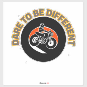 Sticker Conception de moto audacieuse