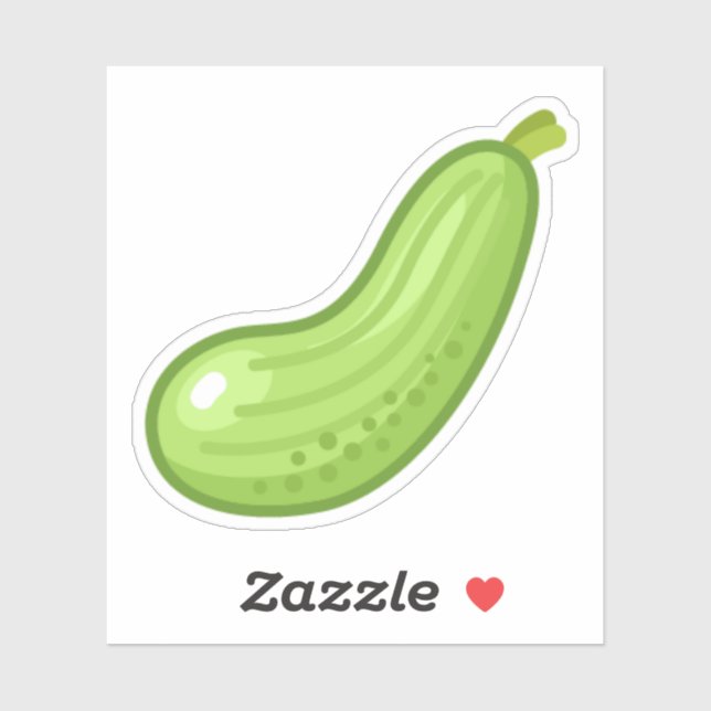 Sticker Conception de nourriture végétale de moelle (Feuille)