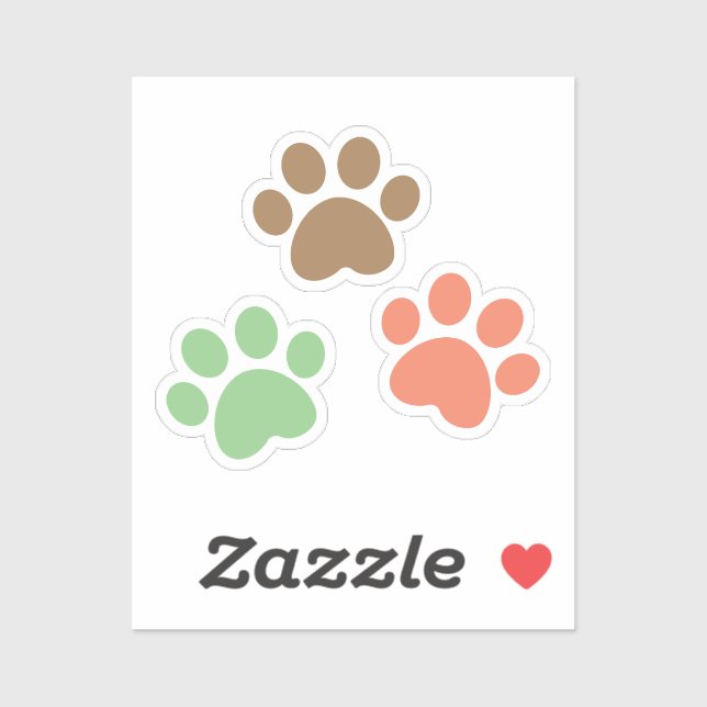 Sticker Conception des pattes (Feuille)